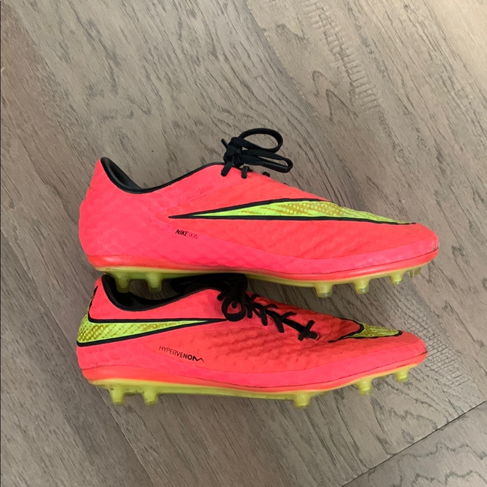 Nike Hypervenom Phantom 1 World Cup Hyper Punch Crimson Volt FG Size 7.5 - Picture 2 of 9